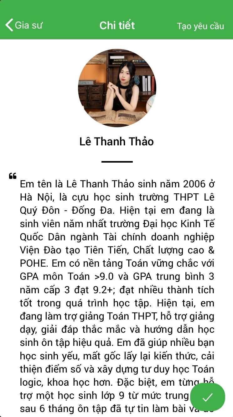 Gia sư Toán 11