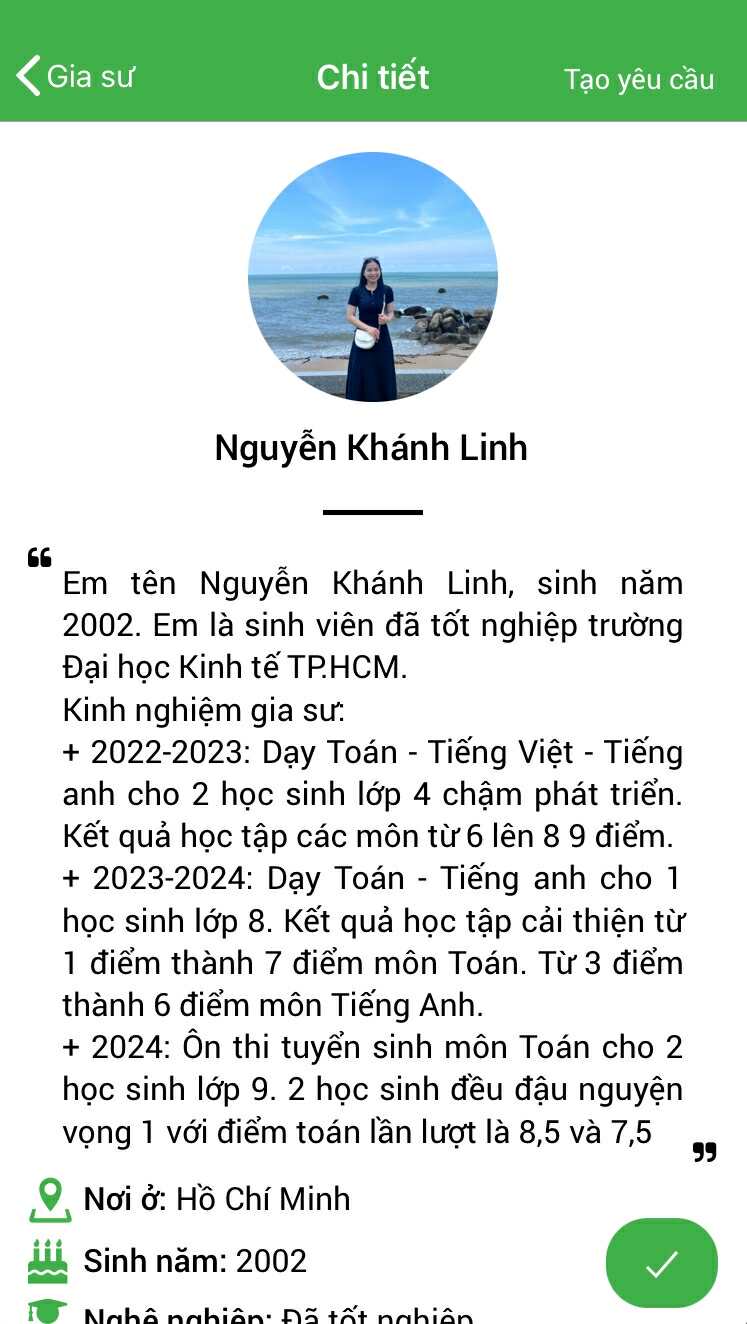 Gia sư Toán 12