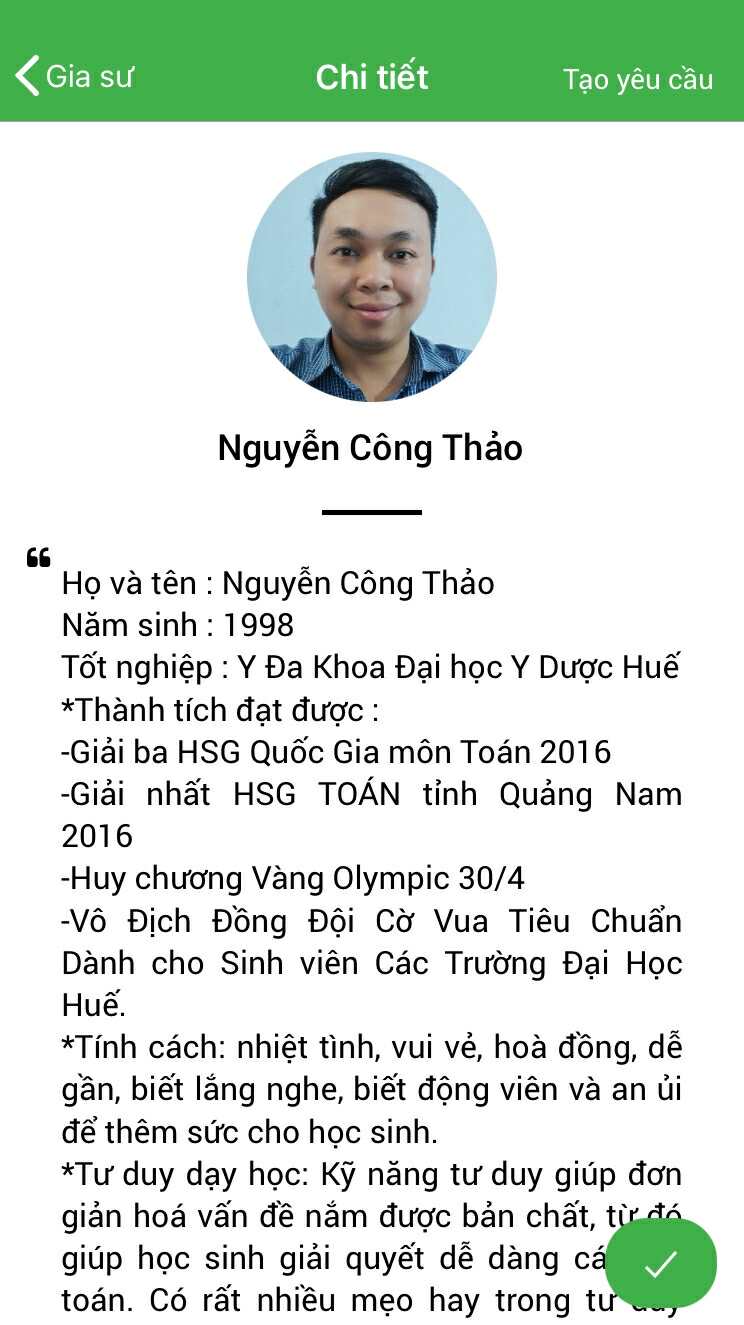Gia sư Toán 13