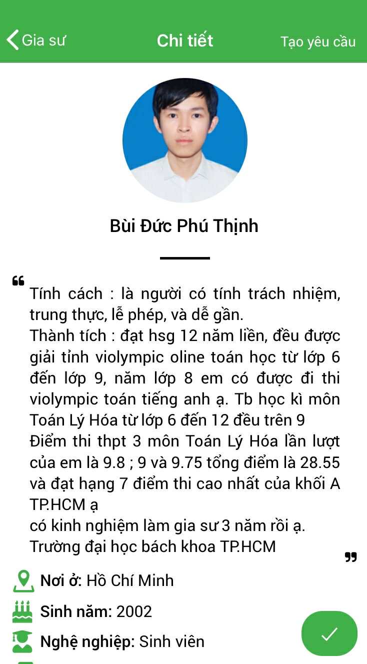 Gia sư Toán 14