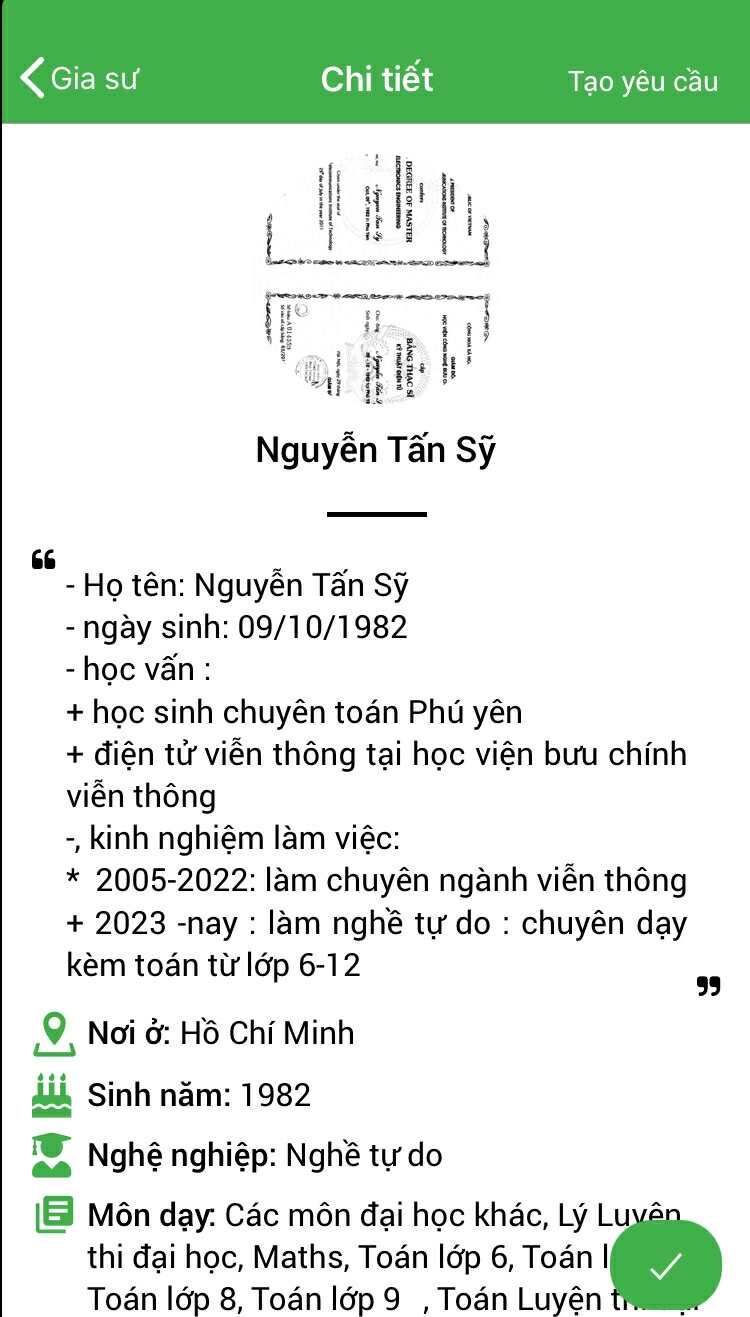 Gia sư Toán 2