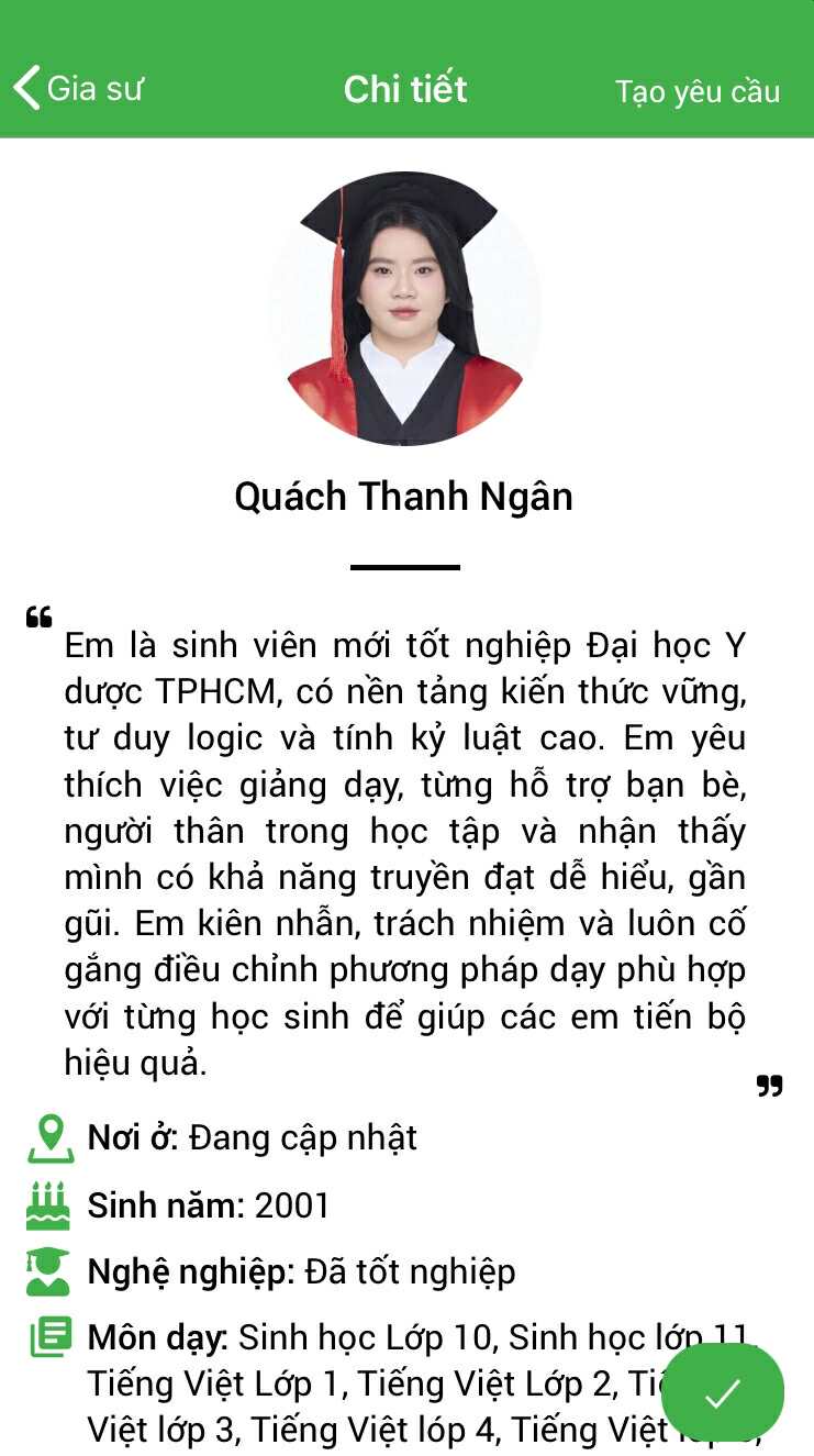 Gia sư Toán 3