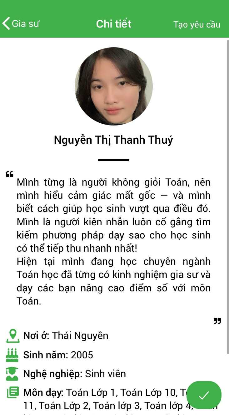 Gia sư Toán 4