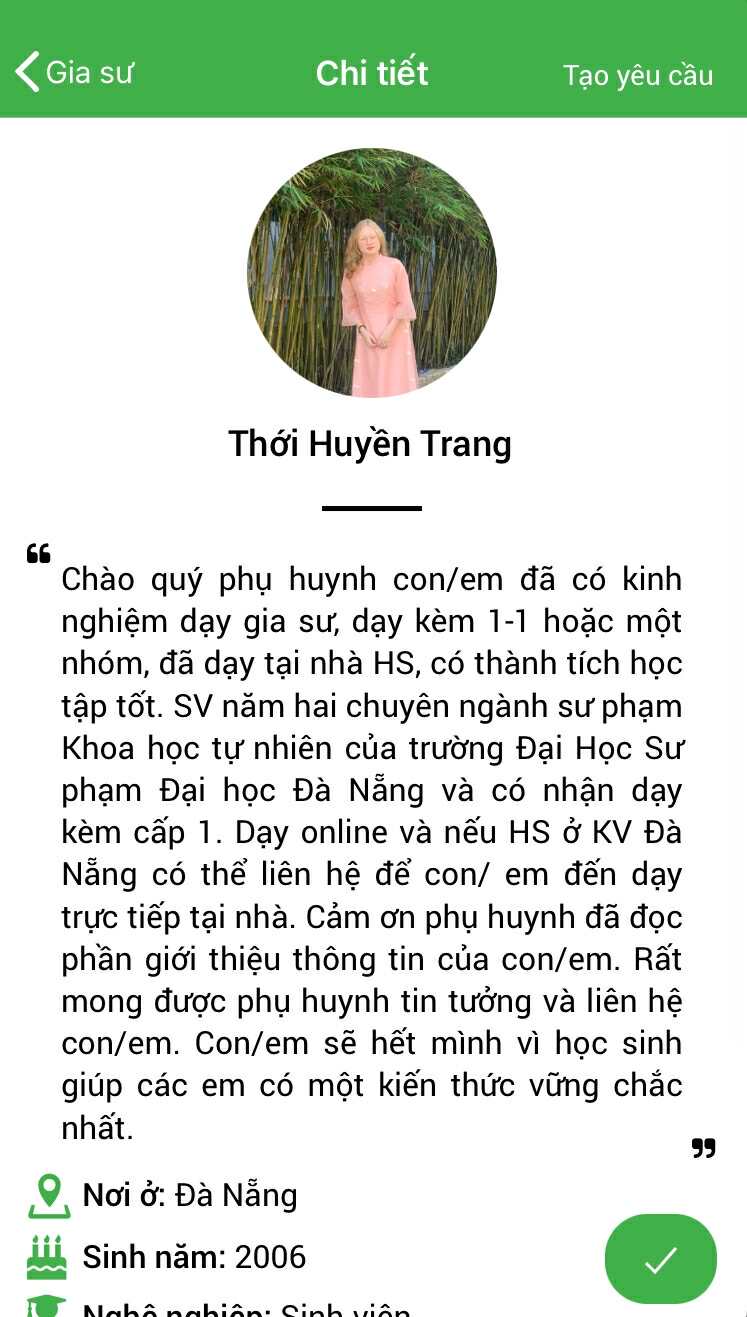 Gia sư Toán 9