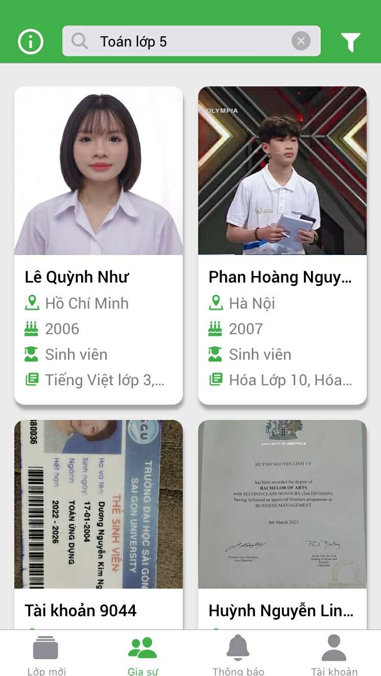 Toán lớp 5